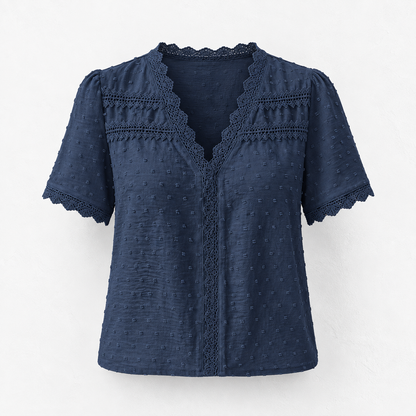 Martha Women's Breathable Cotton-Blend Shirt | Hudson & Wells