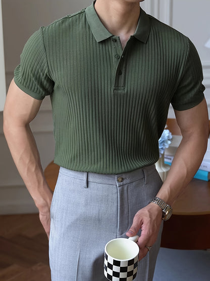 Mason Ribbed Polo