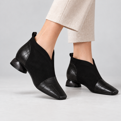 Maxine Cushioned Pull-On Ankle Boots | Hudson & Wells