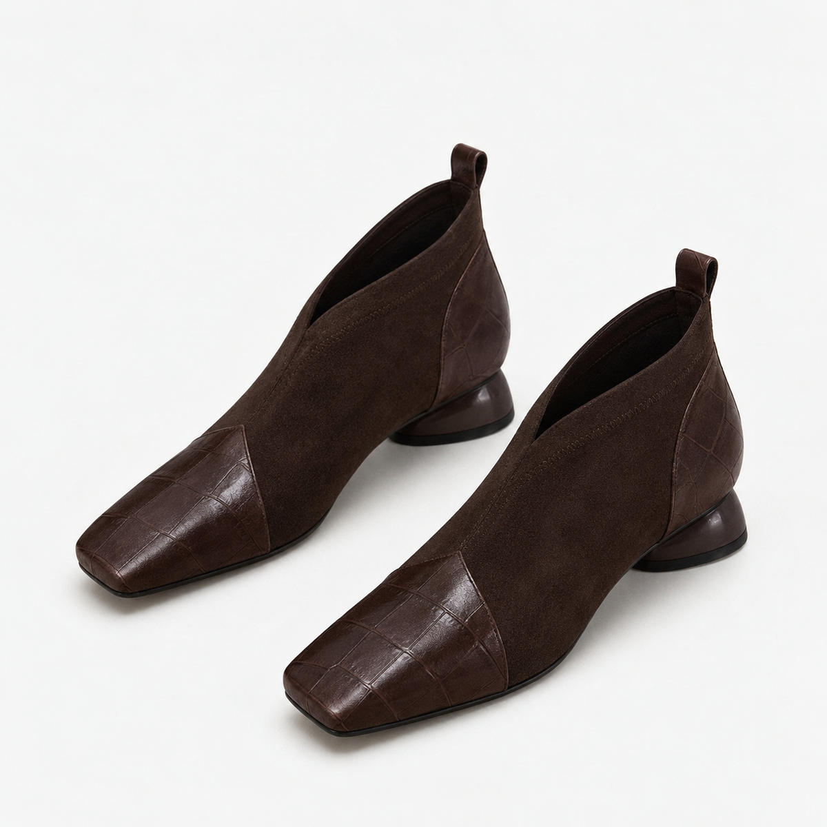 Maxine Cushioned Pull-On Ankle Boots | Hudson & Wells