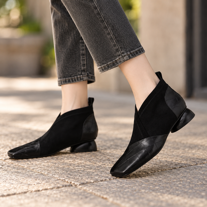 Maxine Cushioned Pull-On Ankle Boots | Hudson & Wells