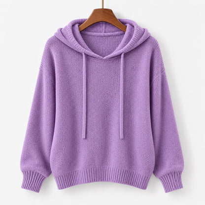 Millie Relaxed Fit Hooded Pullover, Ribbed Cuffs | Hudson & Wells