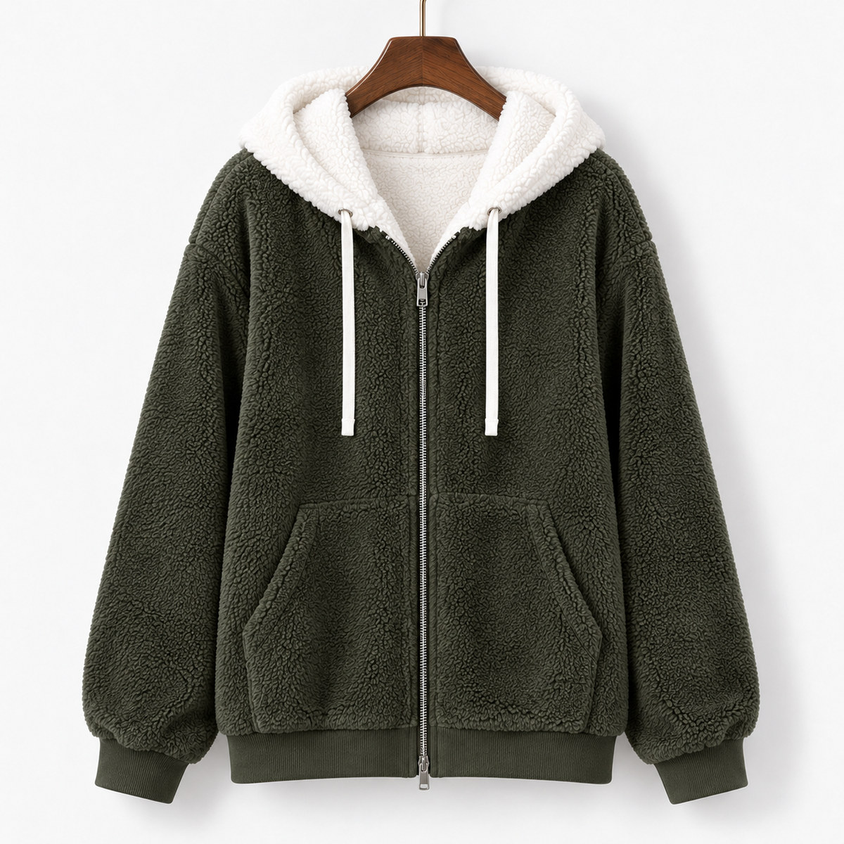 Myrna Relaxed Fit Hooded Zip Jacket | Hudson & Wells