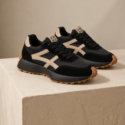 Naomi Women's Breathable Textile Walking Sneakers | Hudson & Wells
