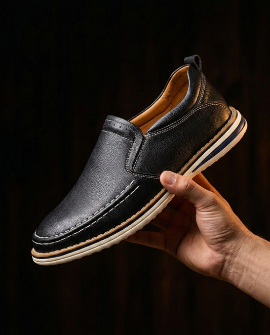 Nash Moc-Toe Slip-On | Hudson & Wells