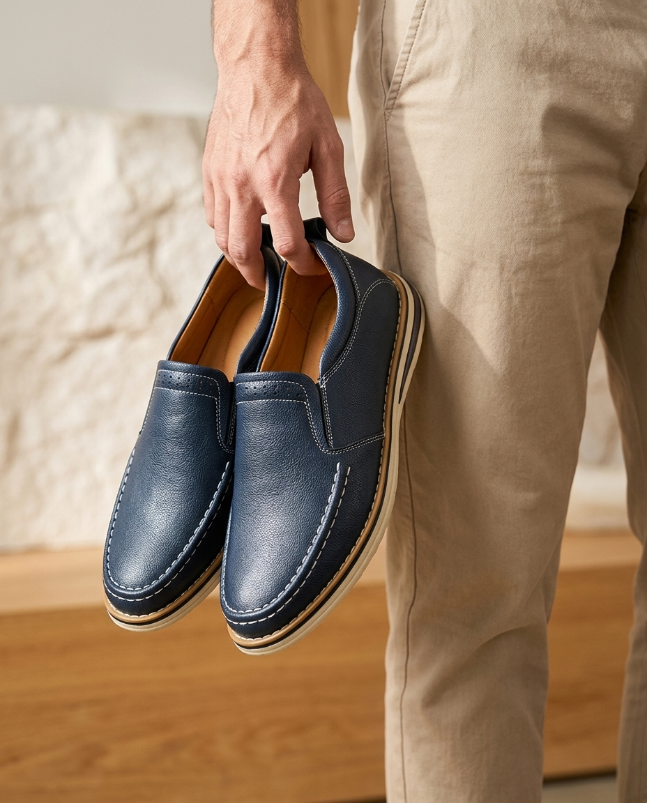 Nash Moc-Toe Slip-On | Hudson & Wells