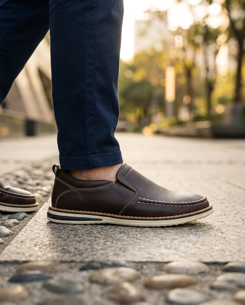 Nash Moc-Toe Slip-On | Hudson & Wells