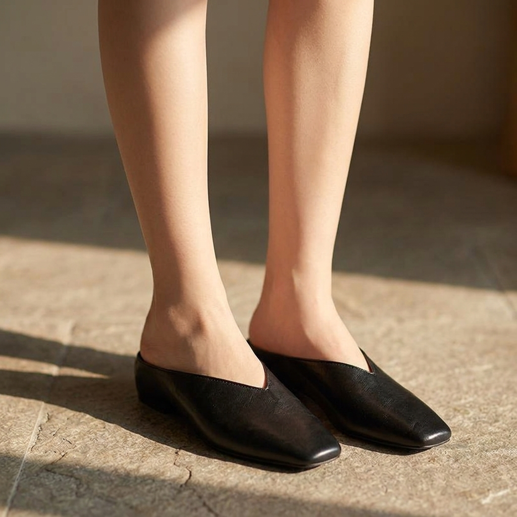 Nash V-Cut Mule | Hudson & Wells