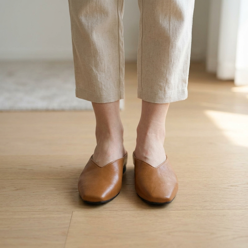 Nash V-Cut Mule | Hudson & Wells
