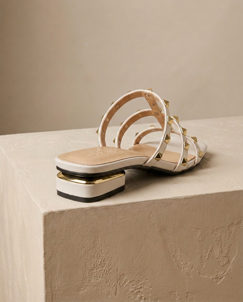 Odette Studded Sandal | Hudson & Wells