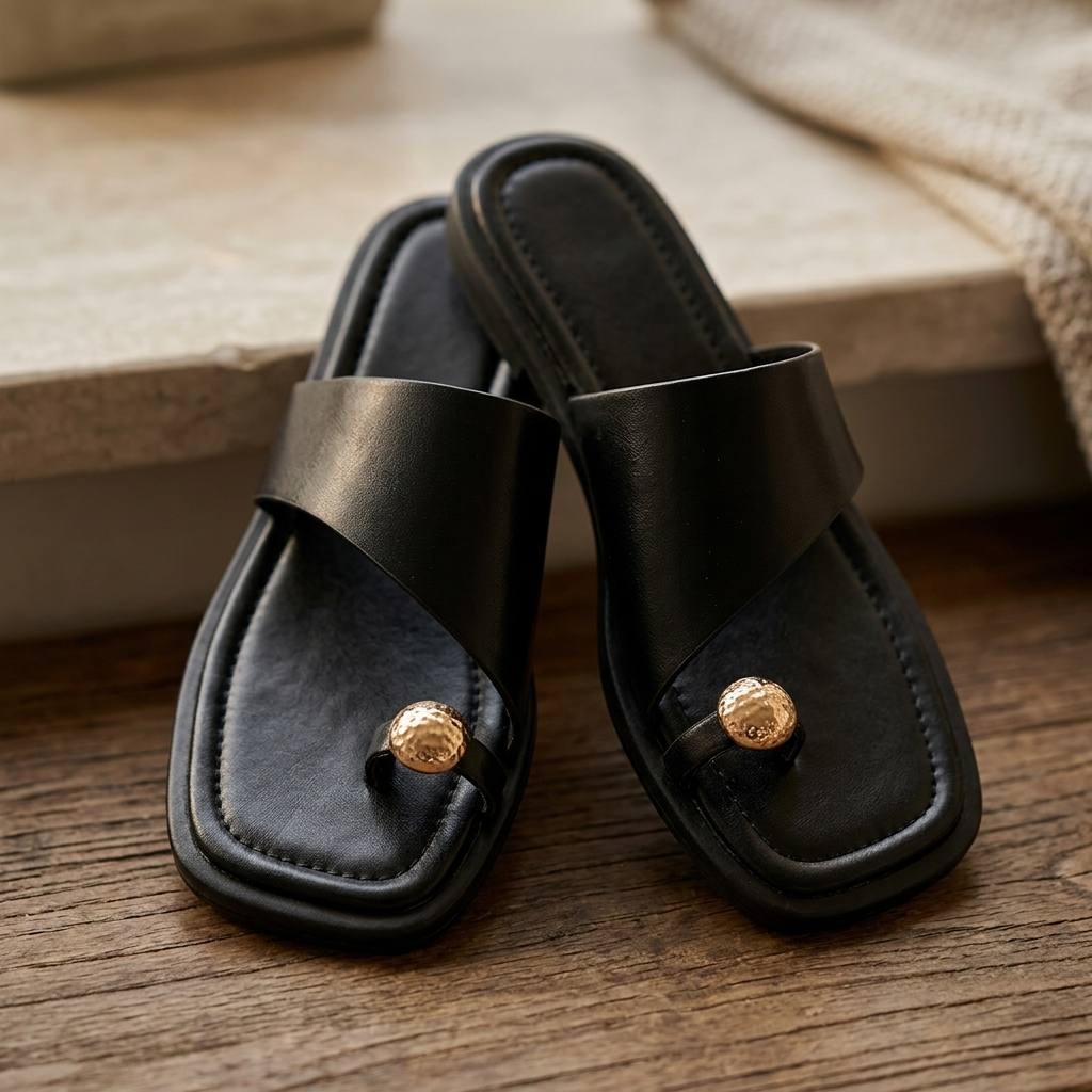 Oliver Metal-Accent Slide | Hudson & Wells