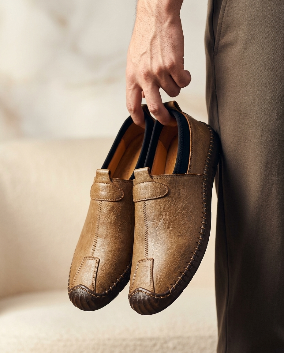 Owen Stitched Slip-On | Hudson & Wells