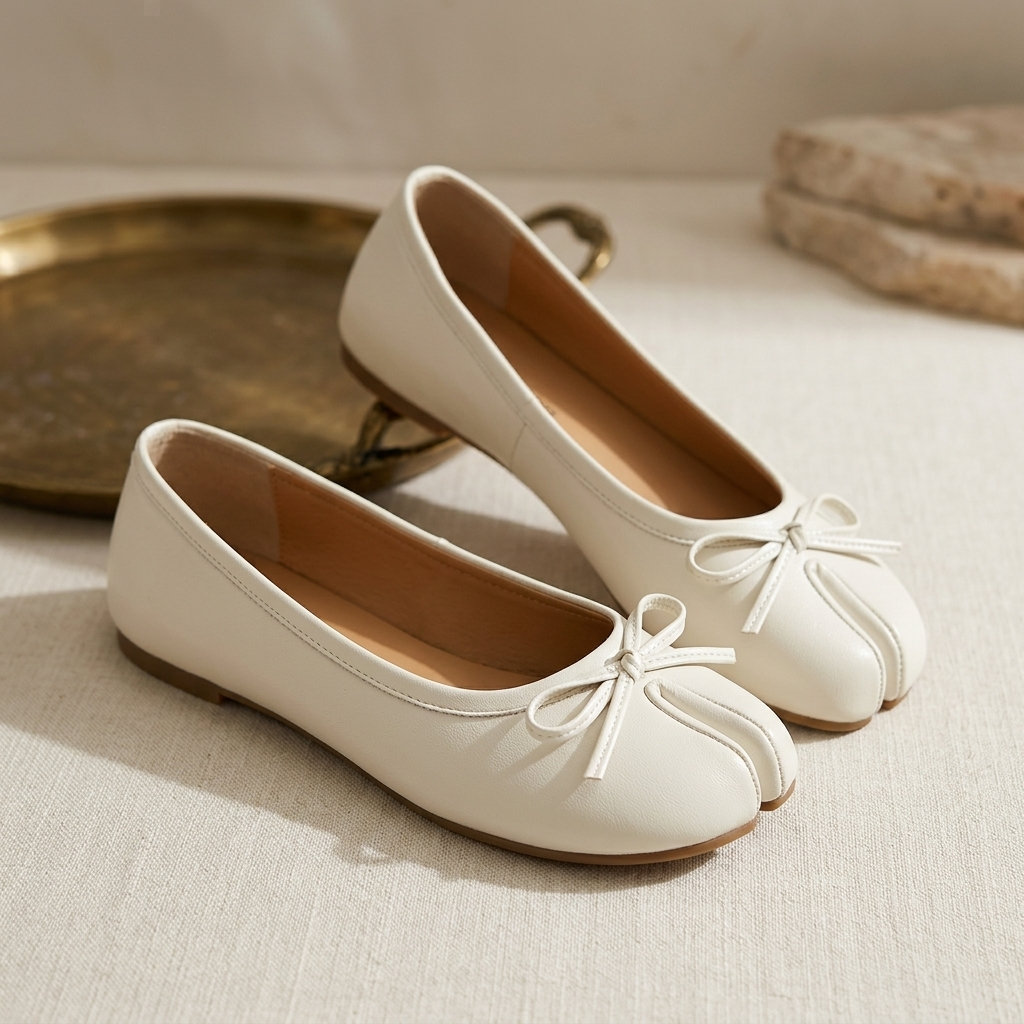 Parker Split-Toe Ballet Flat | Hudson & Wells