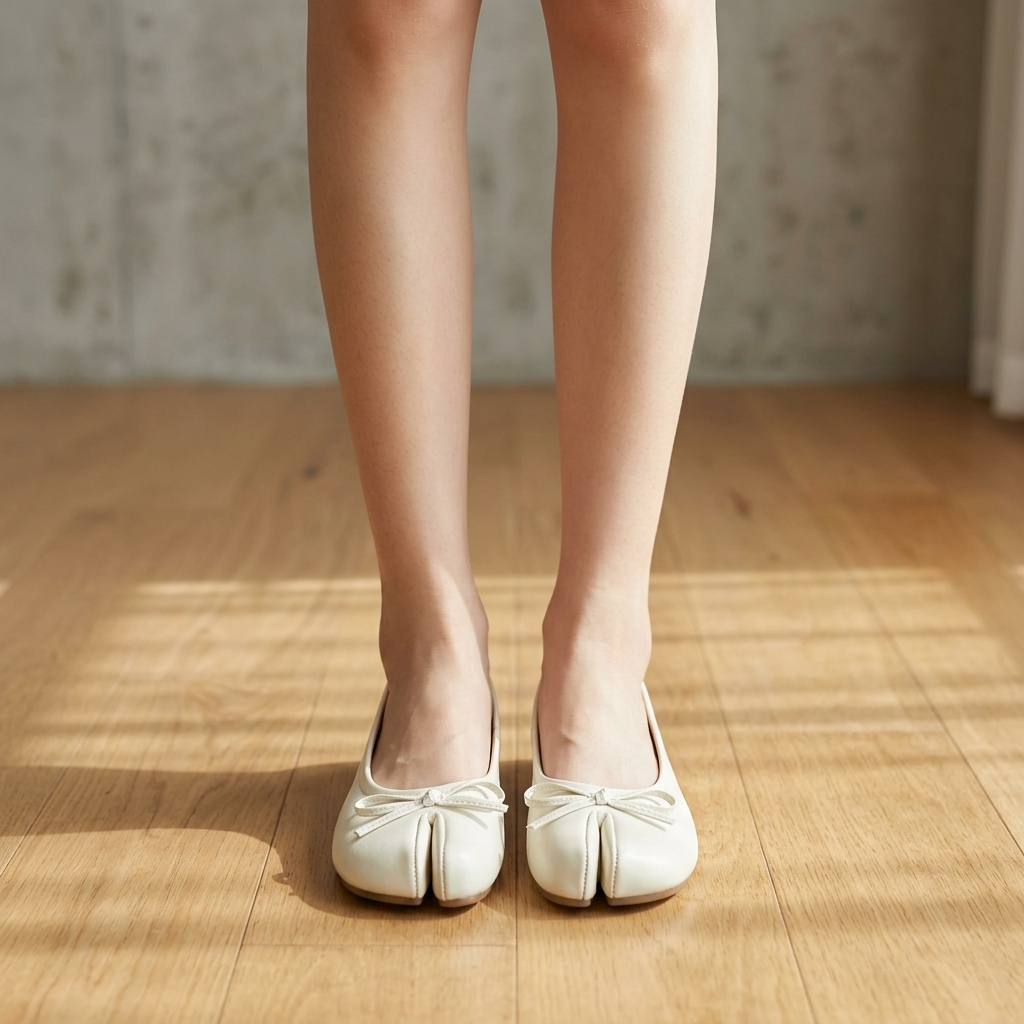 Parker Split-Toe Ballet Flat | Hudson & Wells