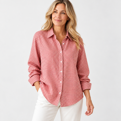 Penny Relaxed Fit Button-Down Shirt | Hudson & Wells
