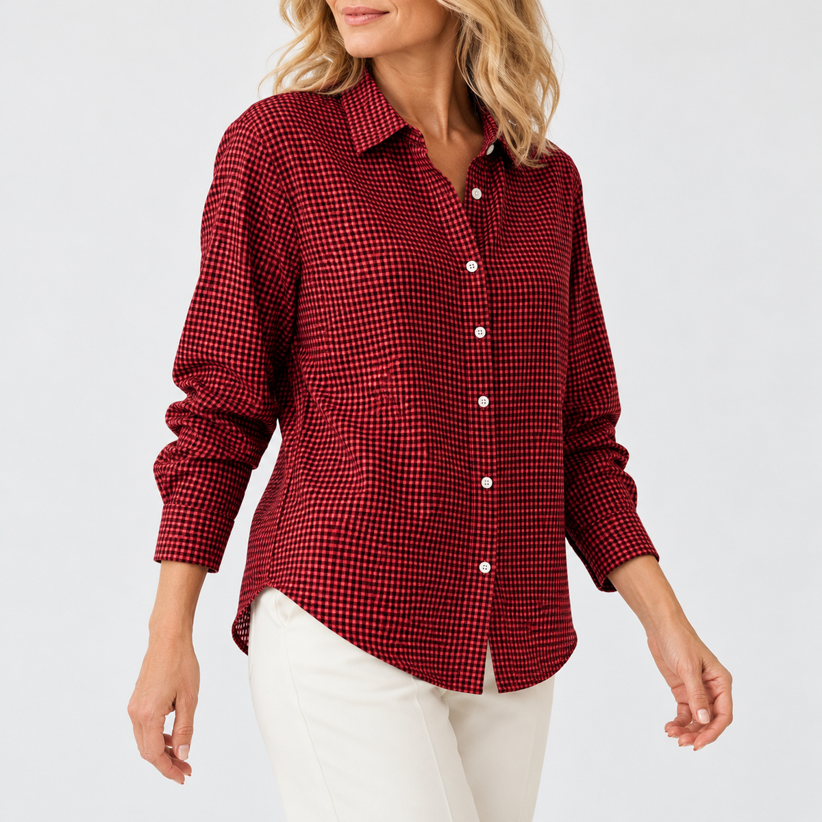 Penny Relaxed Fit Button-Down Shirt | Hudson & Wells