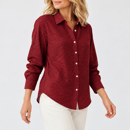 Penny Relaxed Fit Button-Down Shirt | Hudson & Wells