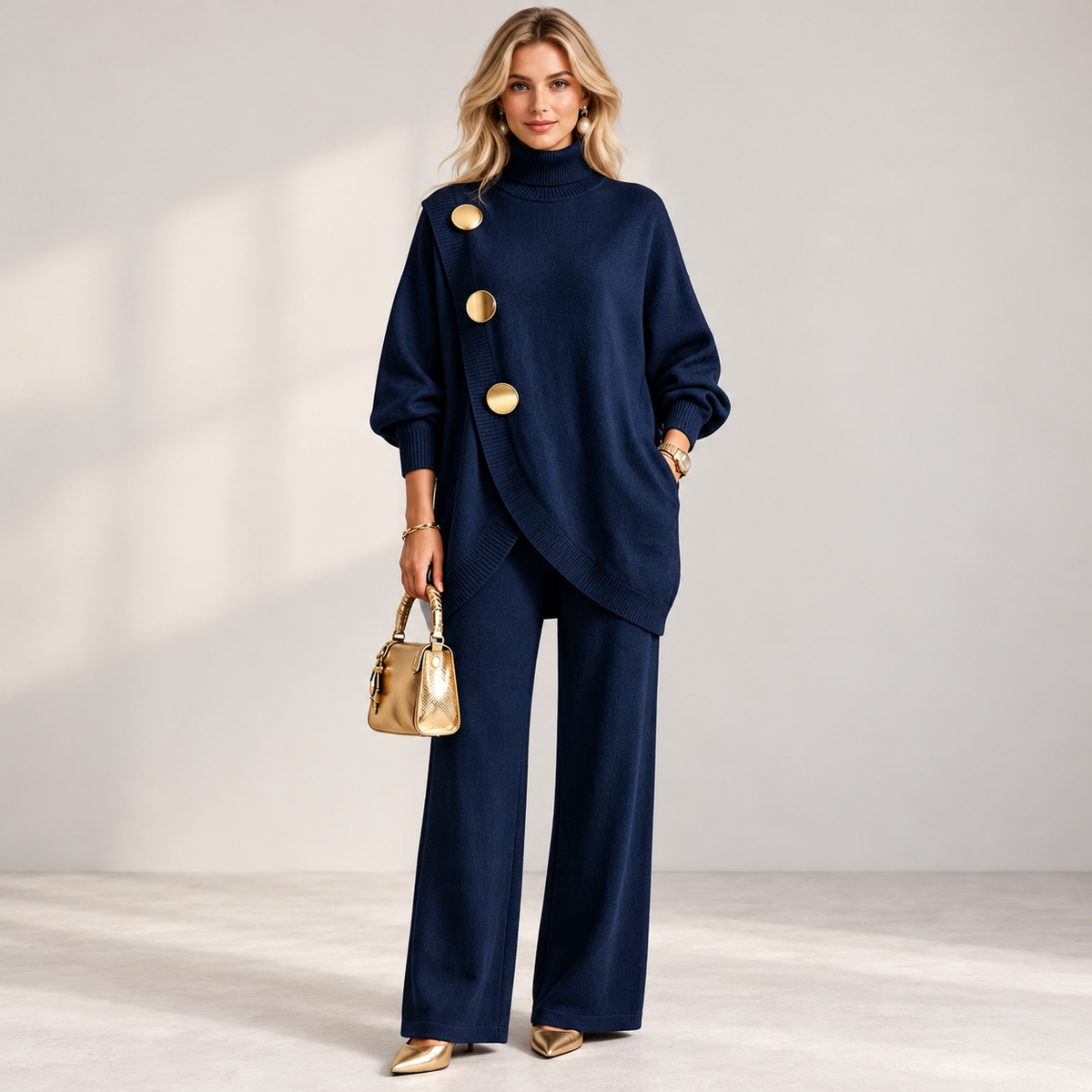 Phoebe Lightweight Sweater and Pants Set | Hudson & Wells