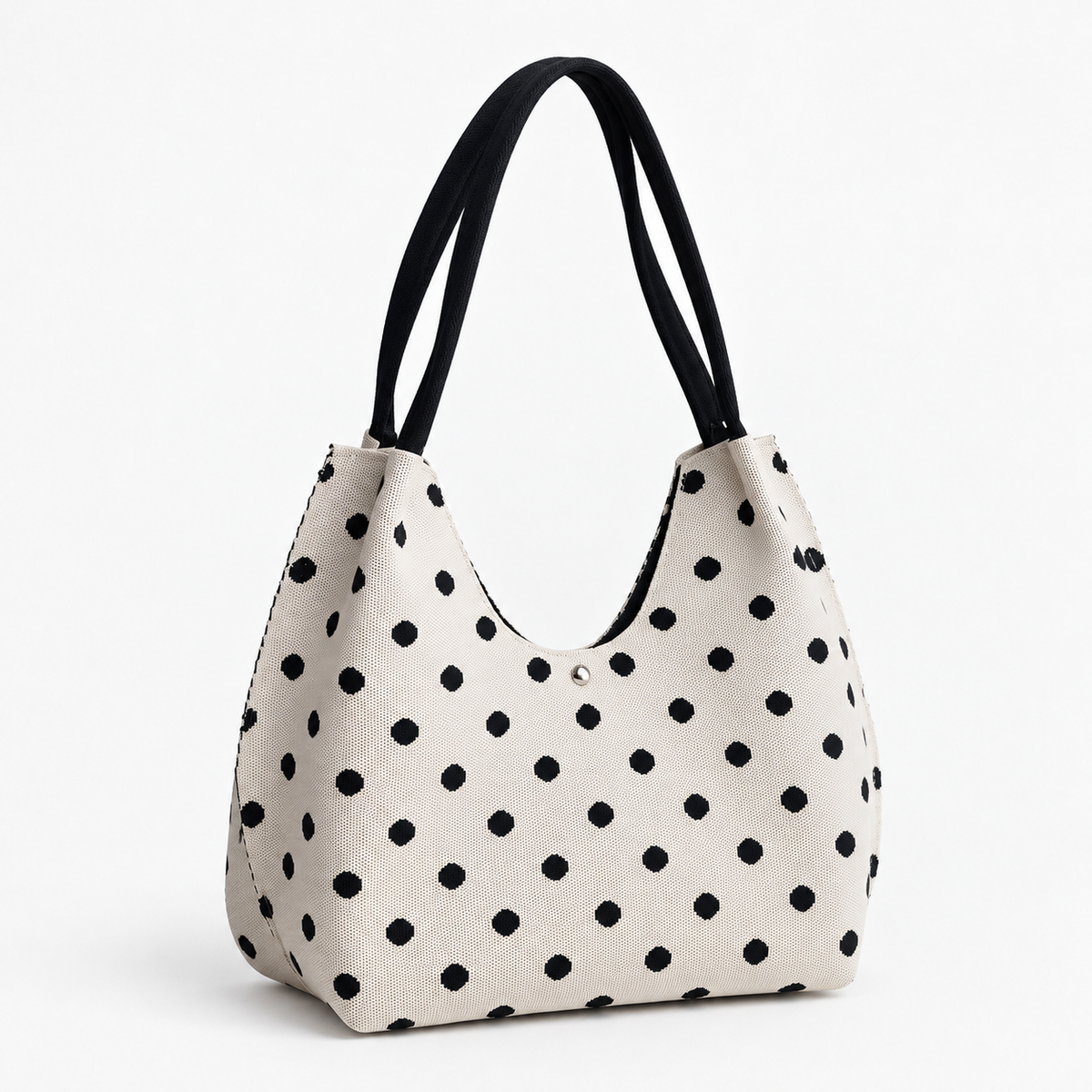 Polly Stretch Shoulder Bag, Polka Dot Pattern | Hudson & Wells