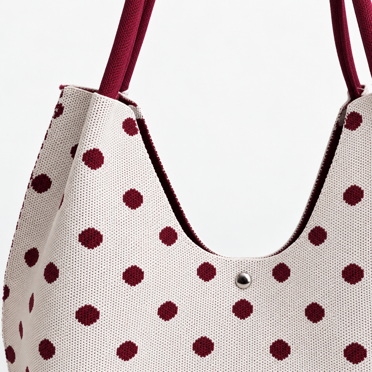 Polly Stretch Shoulder Bag, Polka Dot Pattern | Hudson & Wells