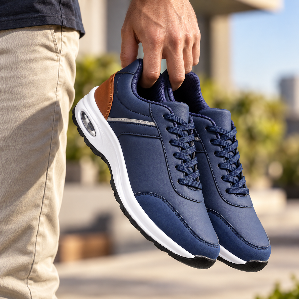 Preston Paneled Sneaker | Hudson & Wells