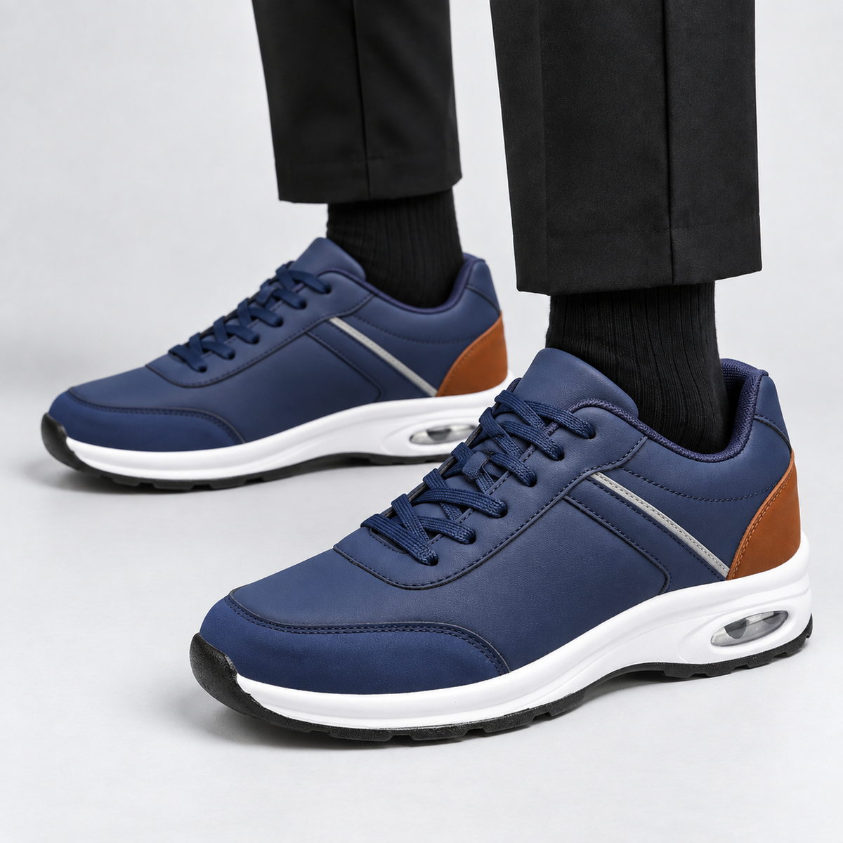 Preston Paneled Sneaker | Hudson & Wells