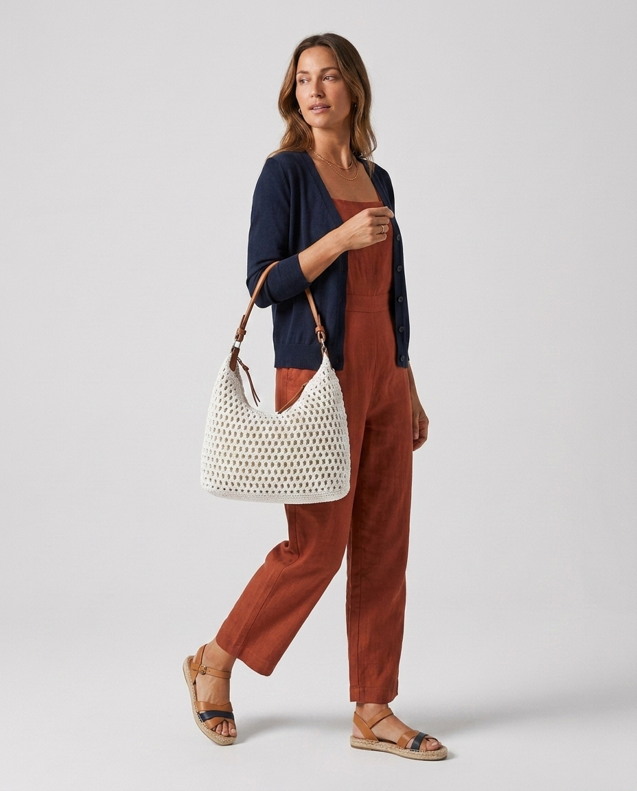 Capri Crochet Shoulder Bag - product_gallery 5