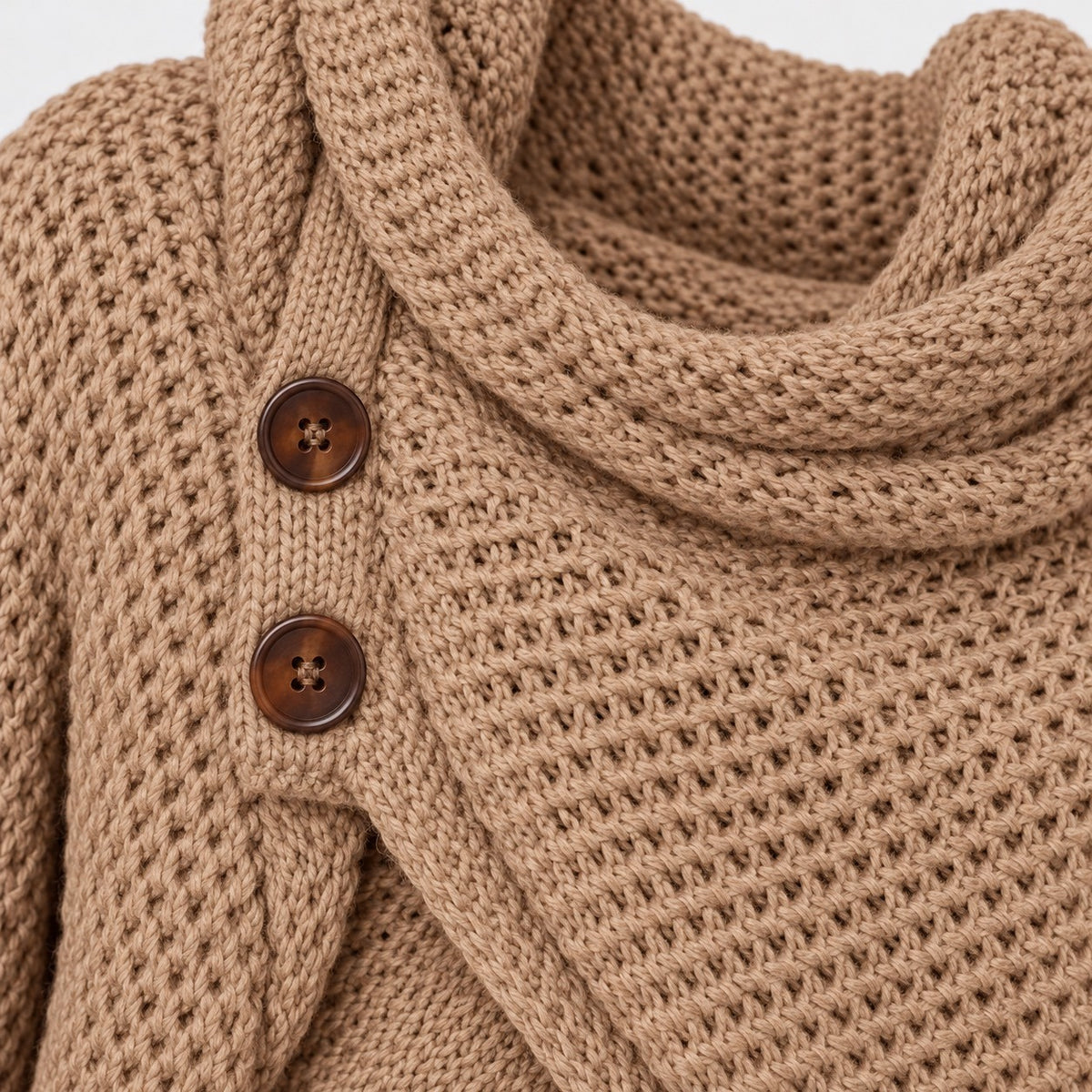 Roberta Cowl Collar Wrap Cardigan | Hudson & Wells