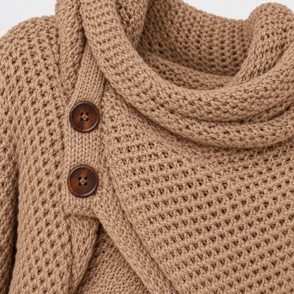 Roberta Cowl Collar Wrap Cardigan | Hudson & Wells