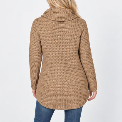 Roberta Cowl Collar Wrap Cardigan | Hudson & Wells