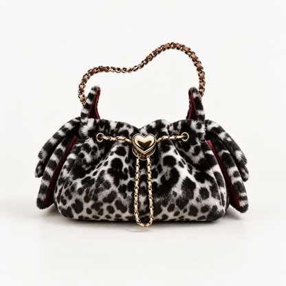 Ruby Soft Drawstring Bucket Bag — Leopard | Hudson & Wells