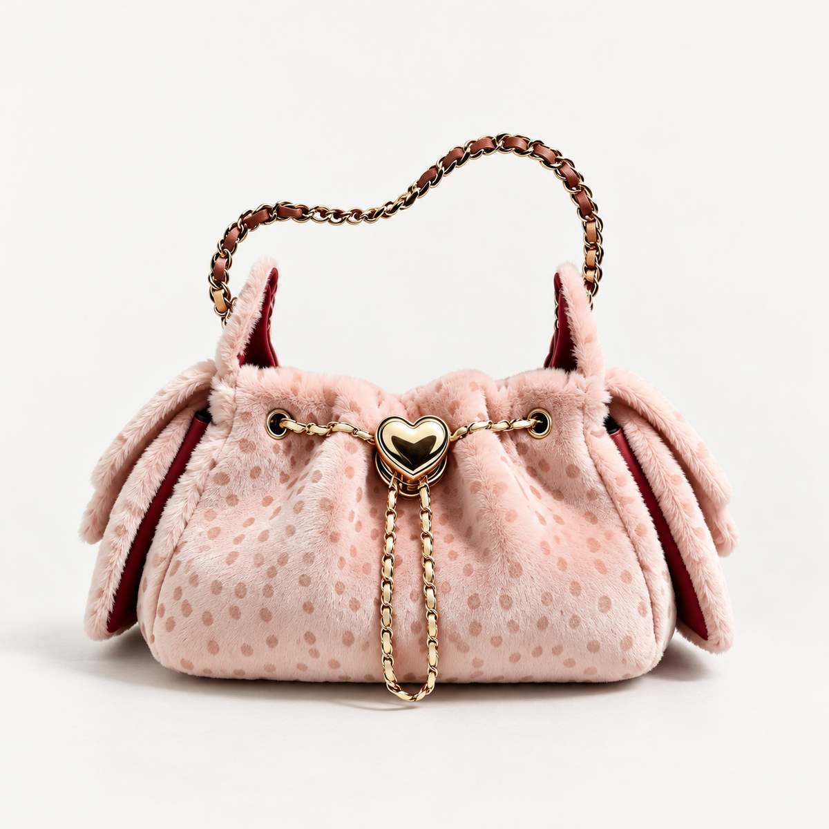 Ruby Soft Drawstring Bucket Bag — Light Pink | Hudson & Wells