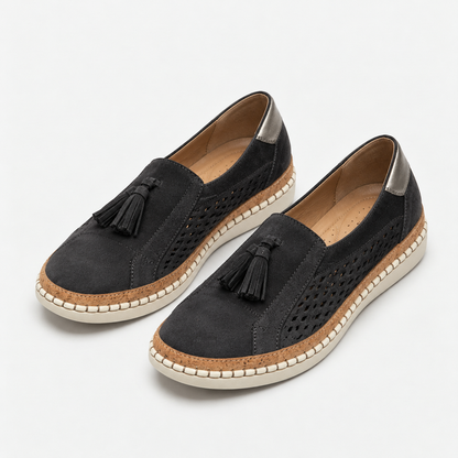 Sadie Stretch Tassel Loafers | Hudson & Wells