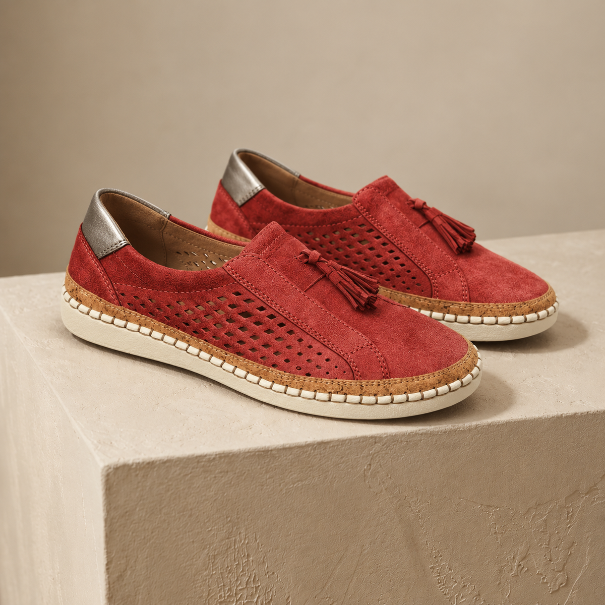 Sadie Stretch Tassel Loafers | Hudson & Wells