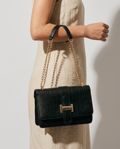 Sorrento Croc-Embossed Crossbody - product_gallery 2