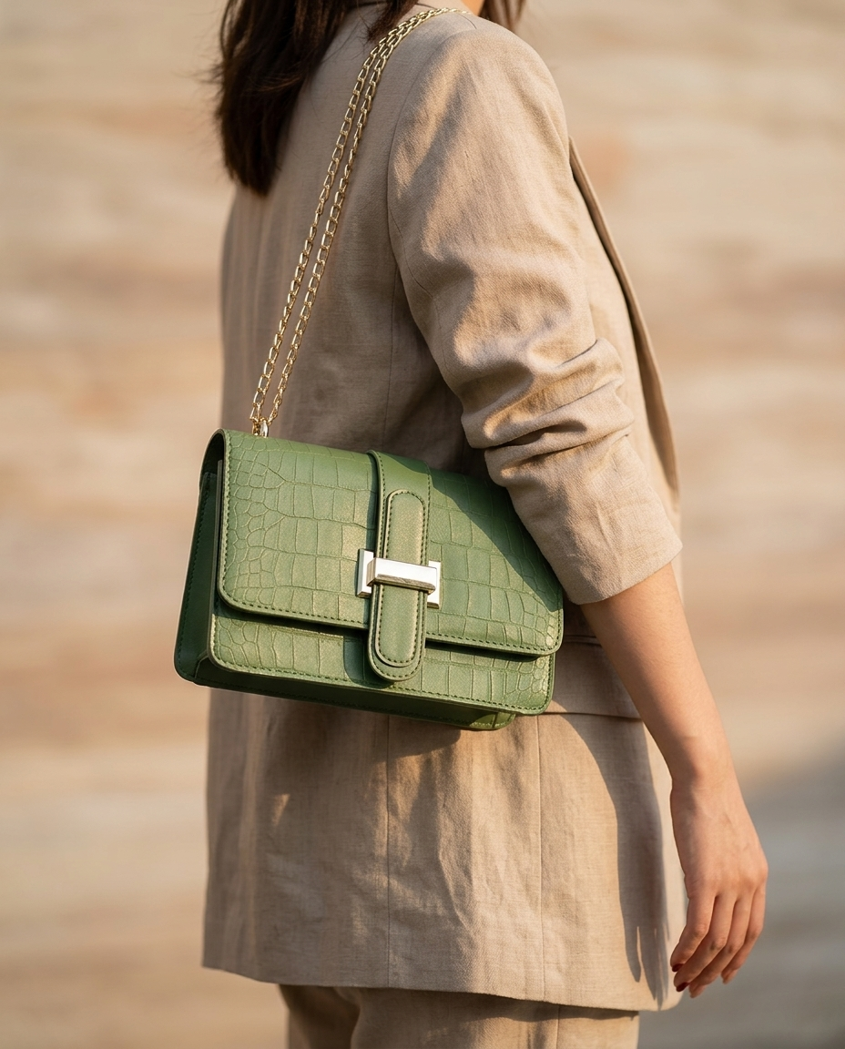 Sorrento Croc-Embossed Crossbody - product_gallery 3
