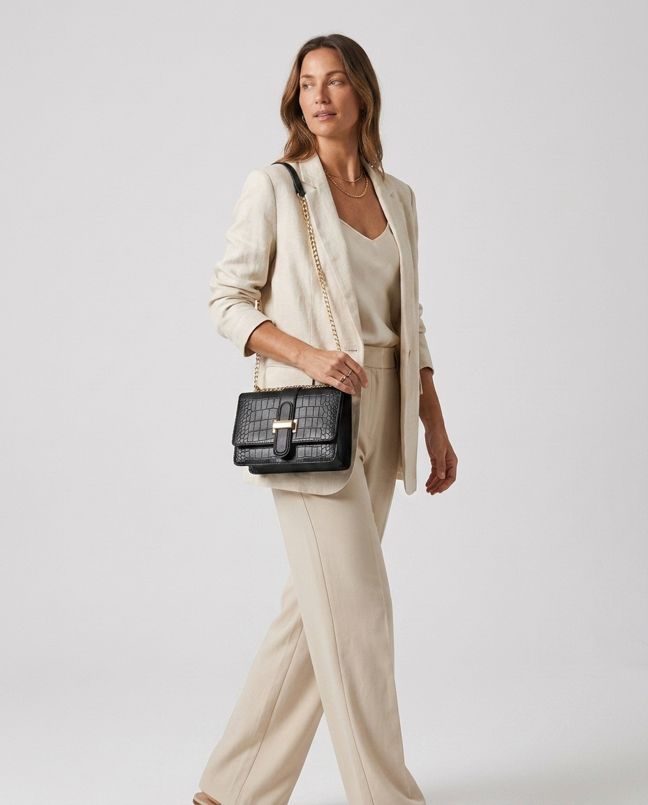 Sorrento Croc-Embossed Crossbody - product_gallery 5