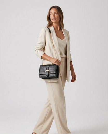 Sorrento Croc-Embossed Crossbody - product_gallery 5