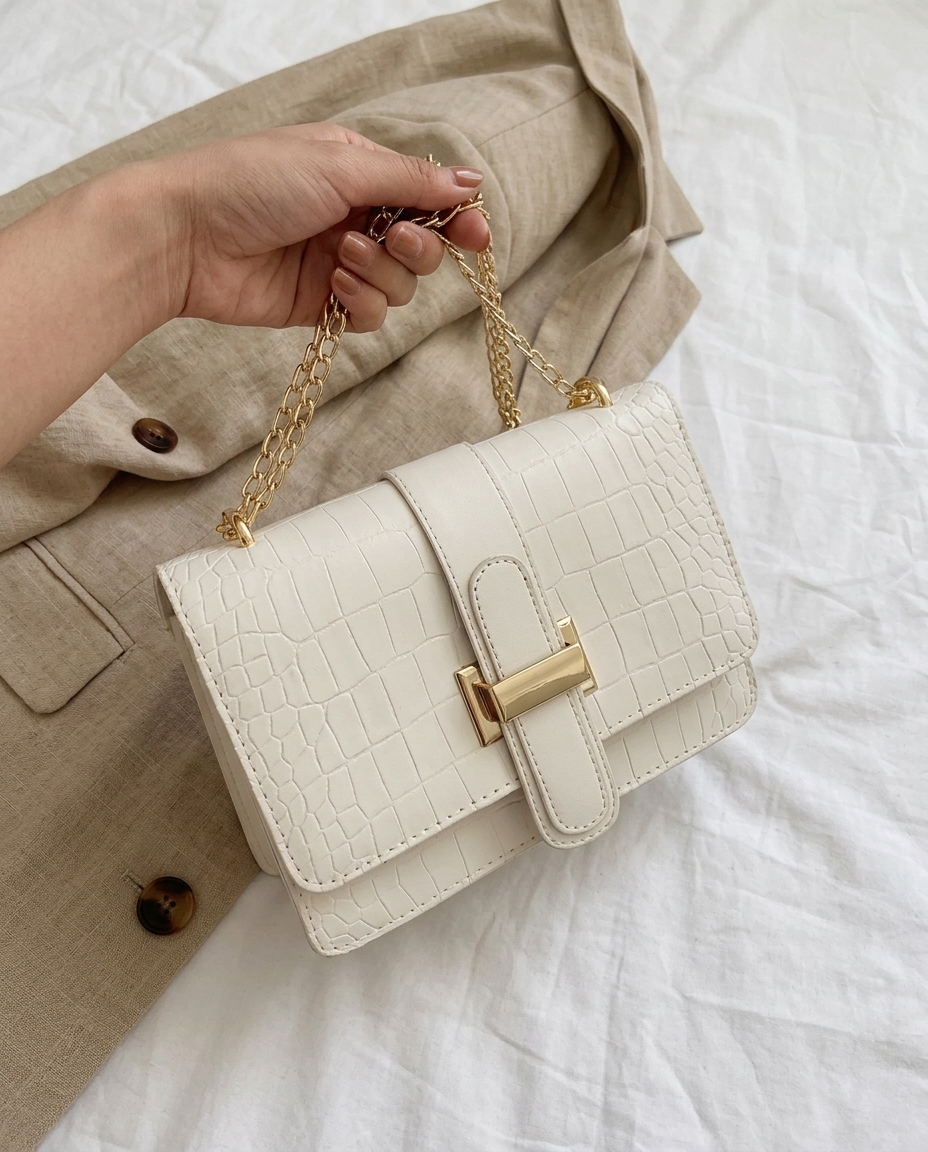 Sorrento Croc-Embossed Crossbody - shopify_variant_image 6