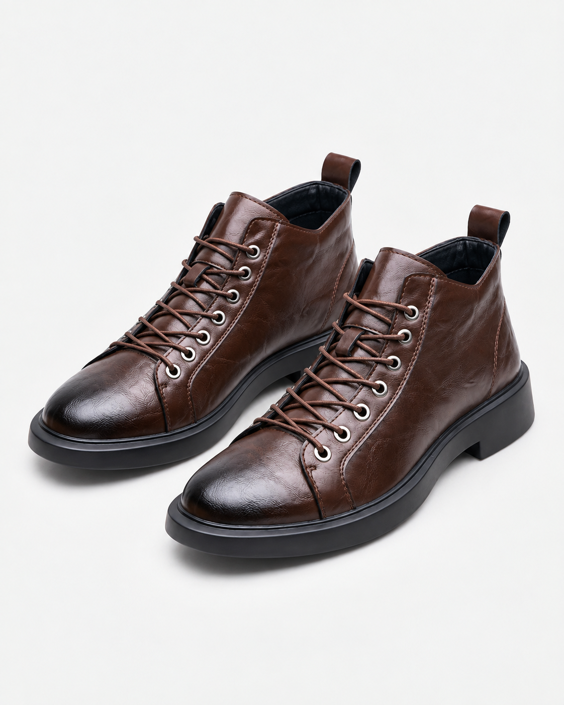 Silas Cap-Toe Lace-Up Boot | Hudson & Wells