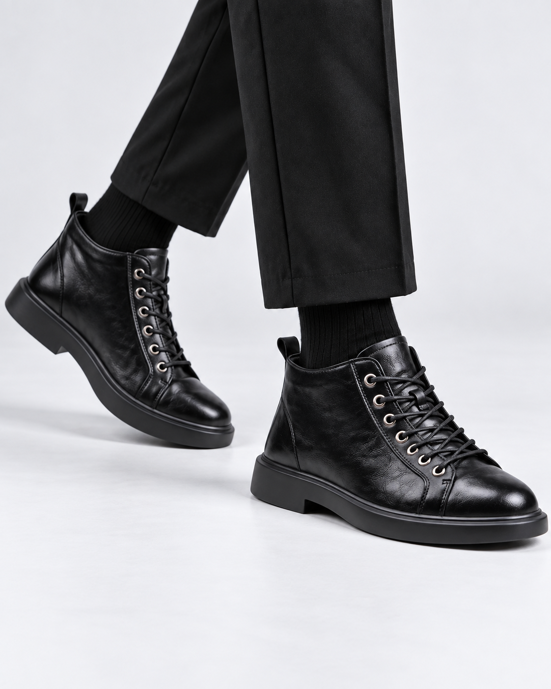 Silas Cap-Toe Lace-Up Boot | Hudson & Wells