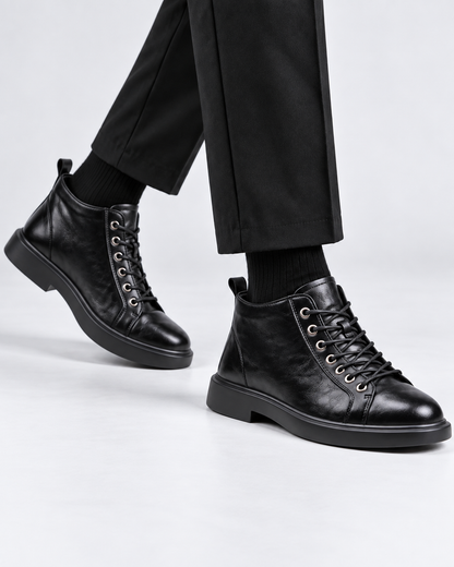 Silas Cap-Toe Lace-Up Boot | Hudson & Wells
