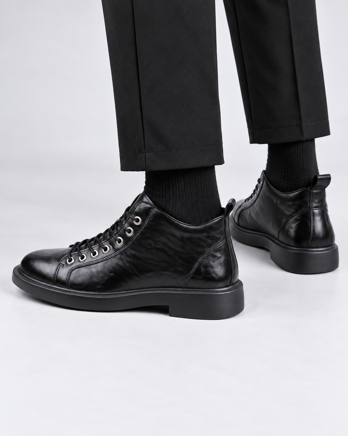 Silas Cap-Toe Lace-Up Boot | Hudson & Wells