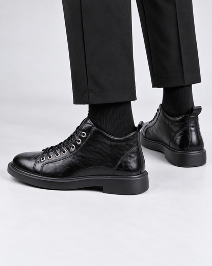 Silas Cap-Toe Lace-Up Boot | Hudson & Wells