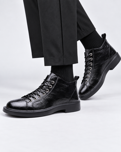 Silas Cap-Toe Lace-Up Boot | Hudson & Wells