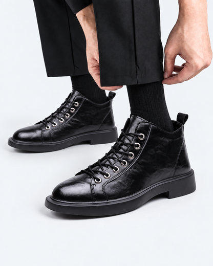 Silas Cap-Toe Lace-Up Boot | Hudson & Wells