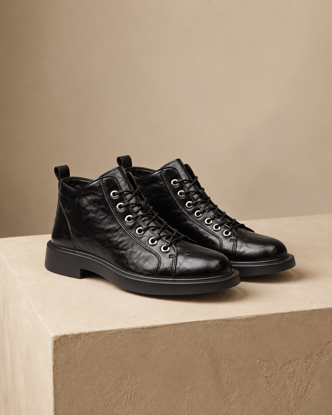 Silas Cap-Toe Lace-Up Boot | Hudson & Wells