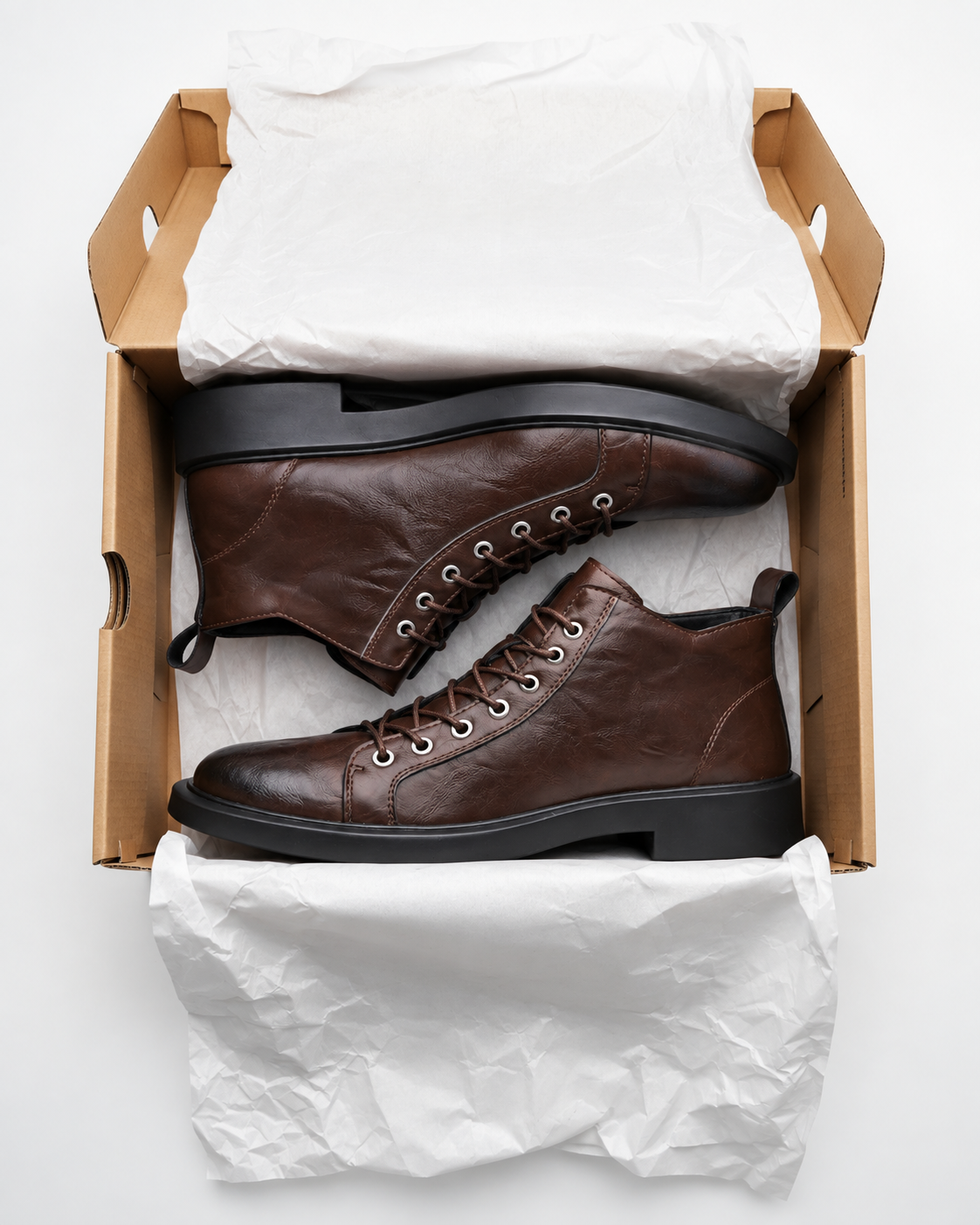 Silas Cap-Toe Lace-Up Boot | Hudson & Wells