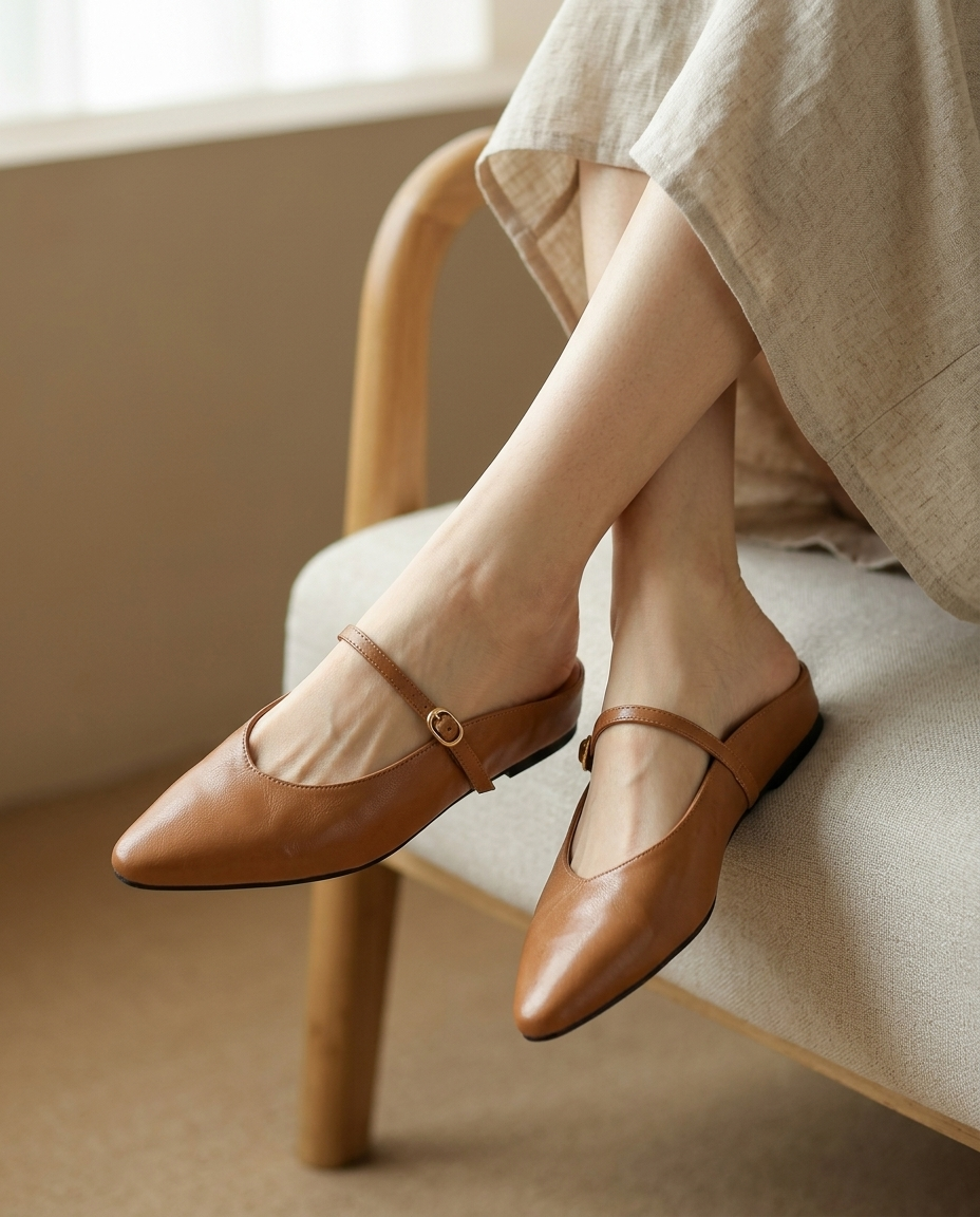 Kira Leather Mule - lifestyle 14