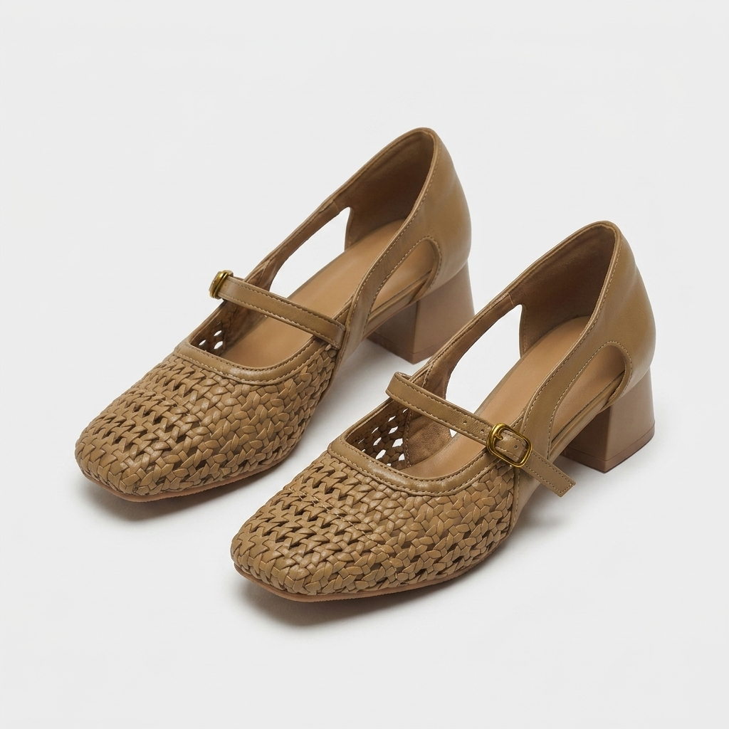 Spencer Woven Mary Jane | Hudson & Wells